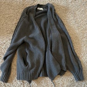 Dark grey cardigan